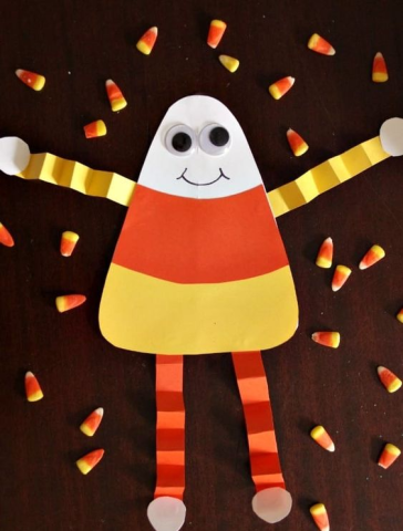 candy corn craft