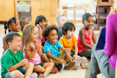 children at storytime