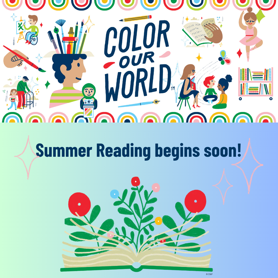 Color Our World Logo with flowers